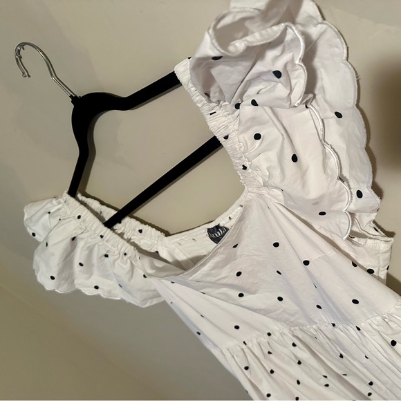 ARULA midi polka dot dress - Picture 2 of 5